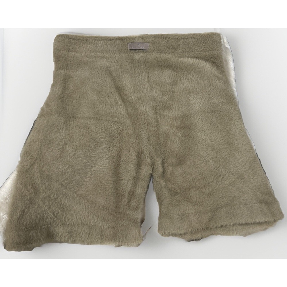 Gymshark Whitney Simmons Brown Eyelash Fuzzy Knit Shorts L